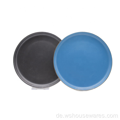 Custom Logo Blue Keramikplatten für Hotel rustikal
